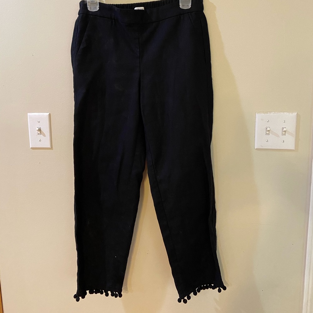 Jcrew linen Pom Pom pants great condition!